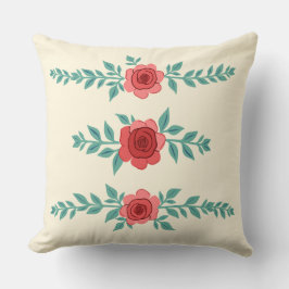 Almofada Acordo de Rosa de Borda