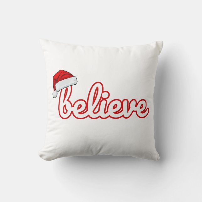 Almofada Acredite no Natal (Frente)