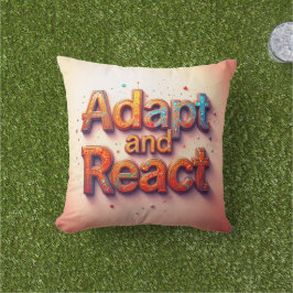 Almofada Adaptar e reagir