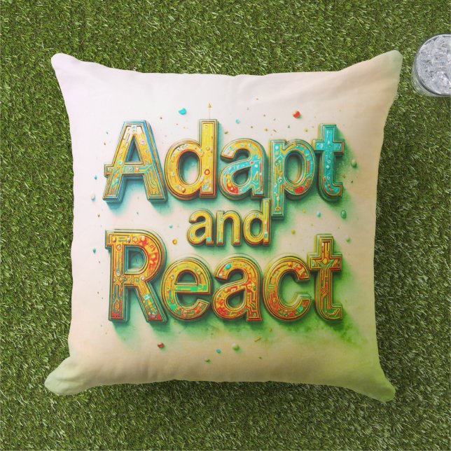 Almofada Adaptar e Reagir ao Exterior (Grama)