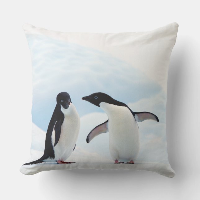 Almofada Adelie Penguins (Frente)