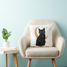 Almofada Adesivo de gato preto
