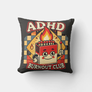 Almofada adhd burnout clube