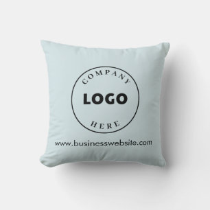 Almofada Adicionar logotipo comercial e apresentação comerc