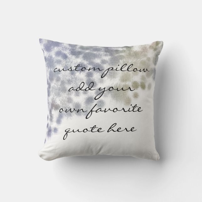 Almofada adicionar seu próprio travesseiro de cotação para  (Frente)