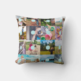 Almofada Adicione o seu próprio Cushion de Colagem Personal