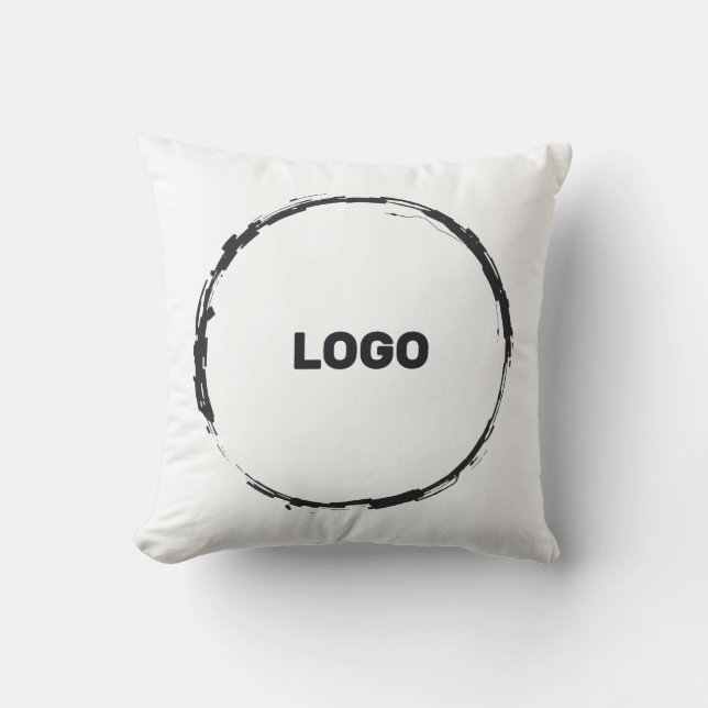 Almofada adicione seu logotipo em um (Frente)