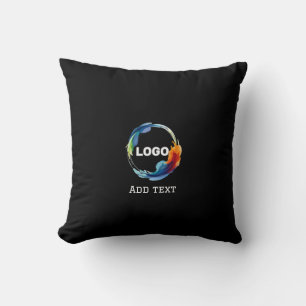 Almofada adicione seu logotipo em um