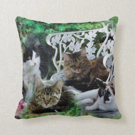 Almofada Adicione seu travesseiro favorito da foto do