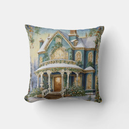 Almofada Adorável Natal Vitoriano