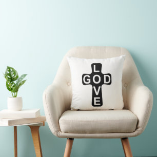 Almofada Adoro DEUS 16x16