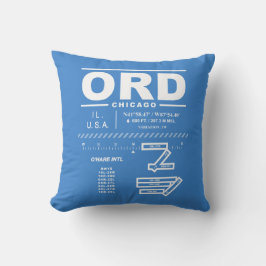 Almofada Aeroporto Internacional Chicago O'Hare ORD