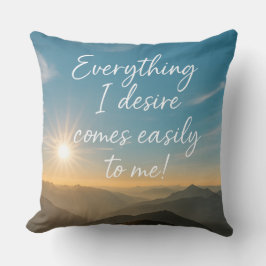 Almofada Affirmation on your pillow