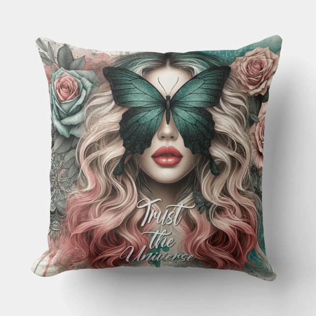 Almofada Afirmação Diária Feminina (Frente)