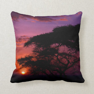 Almofada ÁFRICA: travesseiro decorativo Serengeti Sunset