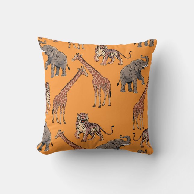 Almofada African Animal Pattern (Frente)