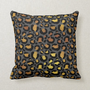Almofada Africano Dourado da grafite do mel preto animal do