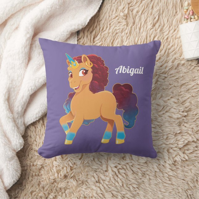 Almofada Afro Unicorn | Divino Prancing (Cobertor)