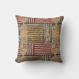 Almofada Afrocentric Kuba Cloth