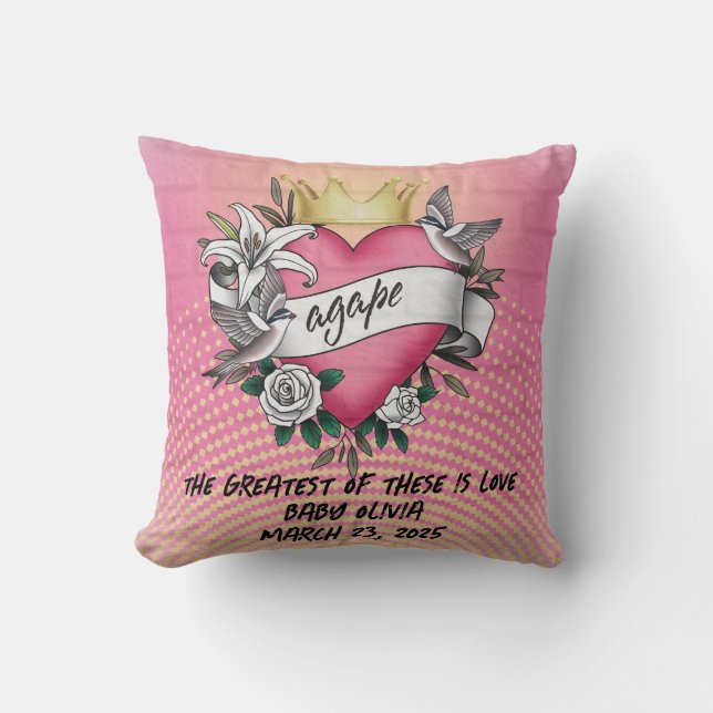 Almofada Agape Love (Frente)