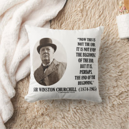 Almofada Agora Isto Não É O Fim Do Início (Winston Churchil