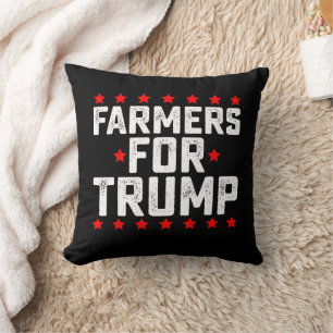 Almofada Agricultores para a Eleição Presidencial Trump Vin