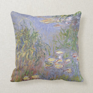 Almofada Água-Lírios de Claude Monet , conjunto de grama