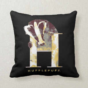 Almofada Aguarela do texugo de Harry Potter   HUFFLEPUFF™