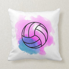 Almofada Aguarela do voleibol