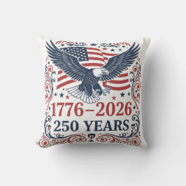 Almofada Águia Americana 250 anos de Liberdade