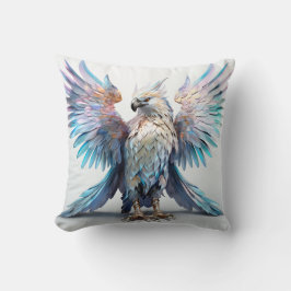 Almofada Águia Metálica Iridescente
