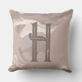 Almofada Agulha marrom personalizada