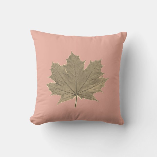 Almofada Ahorn – Ahornblatt – Maple leaf – Autumn (Frente)