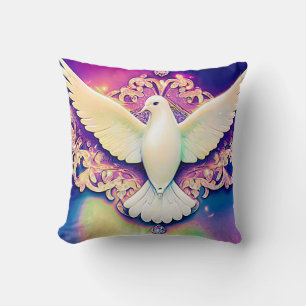 Almofada AI Art Santa Espírito Travesseiro decorativo