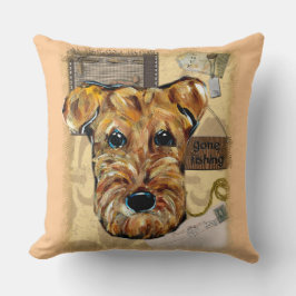 ALMOFADA AIREDALE TERRIERS