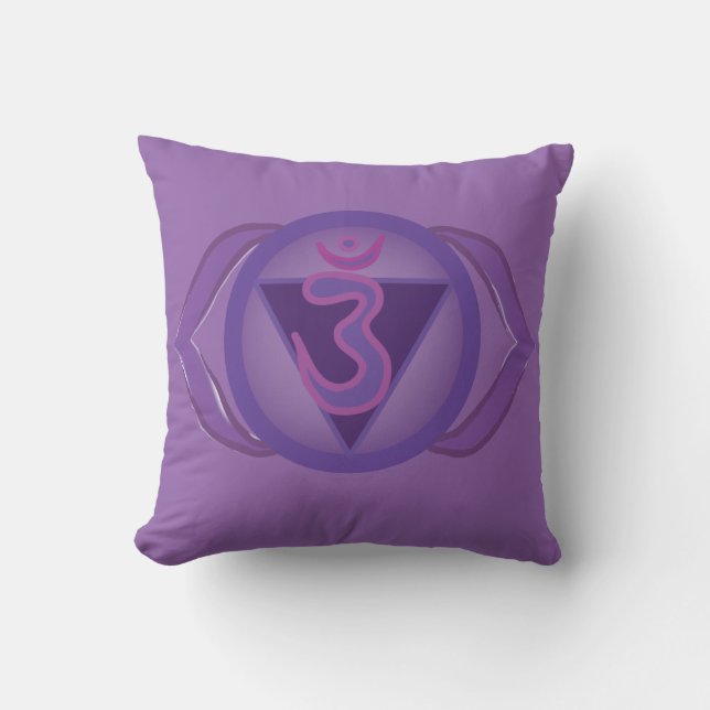 Almofada Ajna Chakra Cushion, 30 cm x 41 cm (Frente)