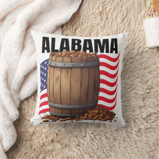 Almofada Alabama Throw Pillow