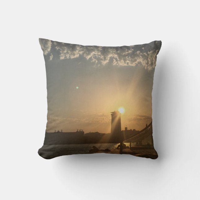 Almofada Alameda de Espanha, Rambla de Mar, Catalunha (Frente)