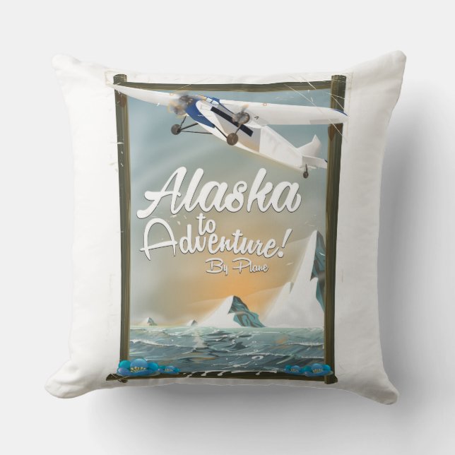 Almofada Alasca Para Aventura! (Frente)
