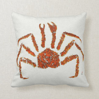 Almofada Alaskan King Crab - Travesseiro de 16" x 16"