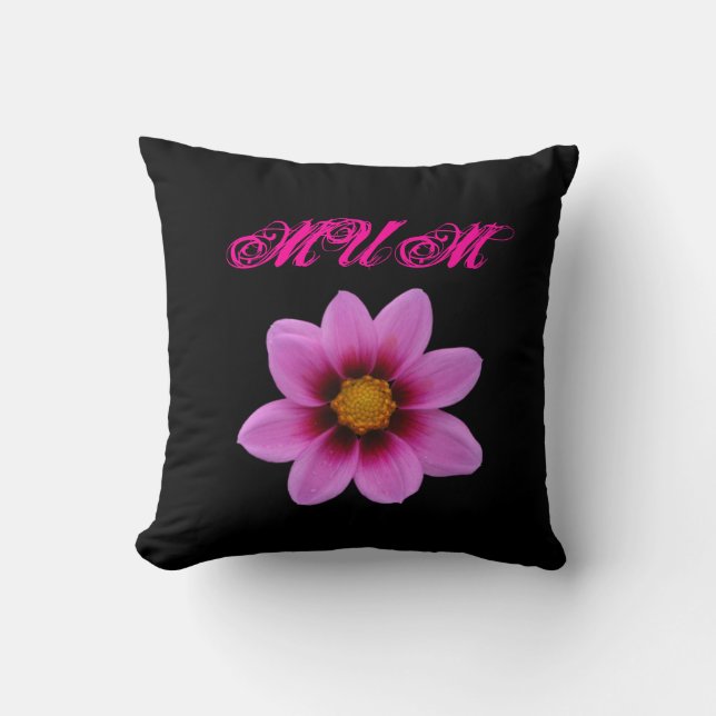 Almofada Alça Floral Rosa-mãe (Frente)