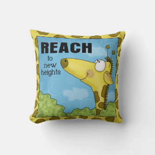 Almofada Alcance a New Heights Giraffe