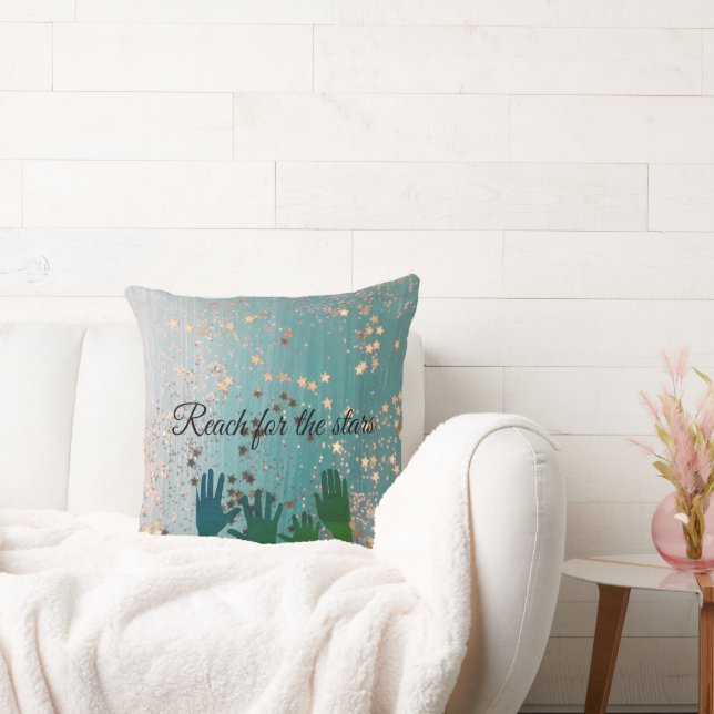 Almofada Alcance para o travesseiro decorativo das estrelas (Sofá)