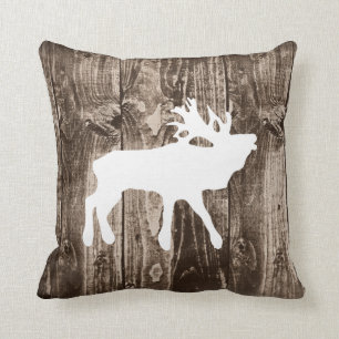 Almofada Alces de Bugling no travesseiro decorativo de