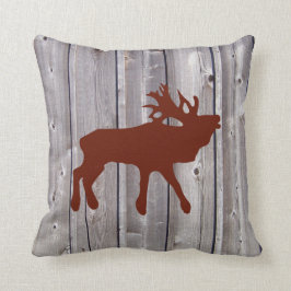 Almofada Alces de Bugling no travesseiro decorativo de