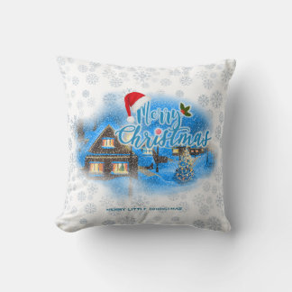Almofada Aldeia de Natal Mágica