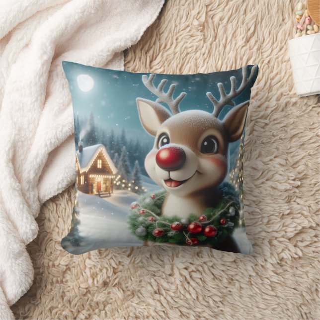 Almofada Alegria de Natal (Cobertor)