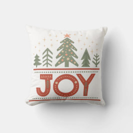 Almofada Alegria de Natal Nórdica