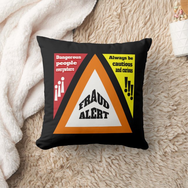 Almofada Alerta de fraude (Cobertor)