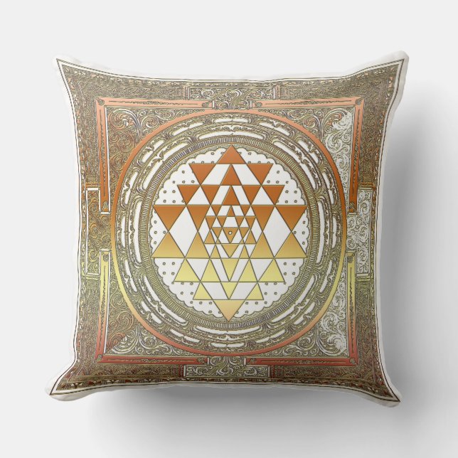 Almofada Algodão do travesseiro decorativo da meditação da (Frente)